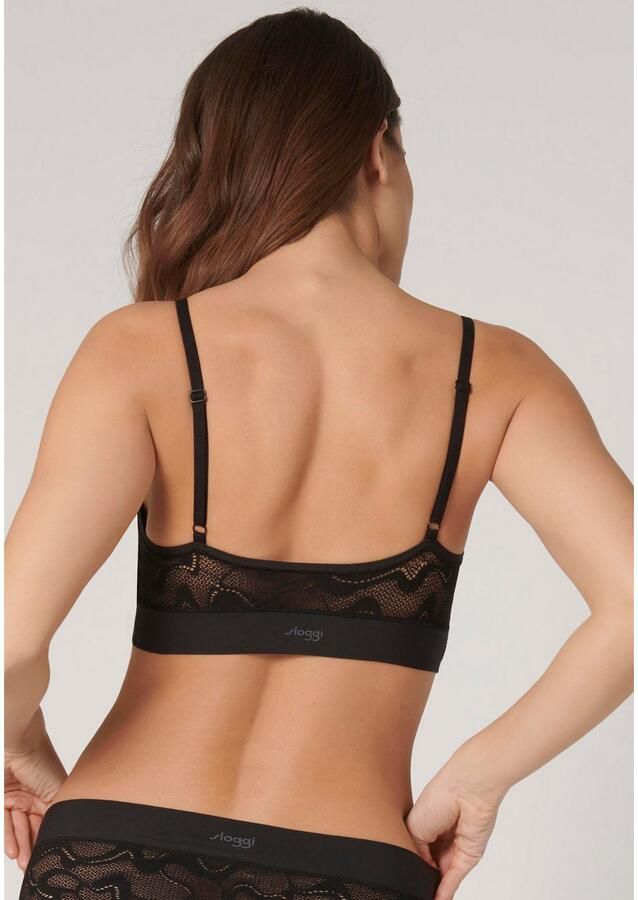 Sloggi Bralette-bh GO Allround Lace P One Size comfortabele onderborstband fijne kant - Foto 2