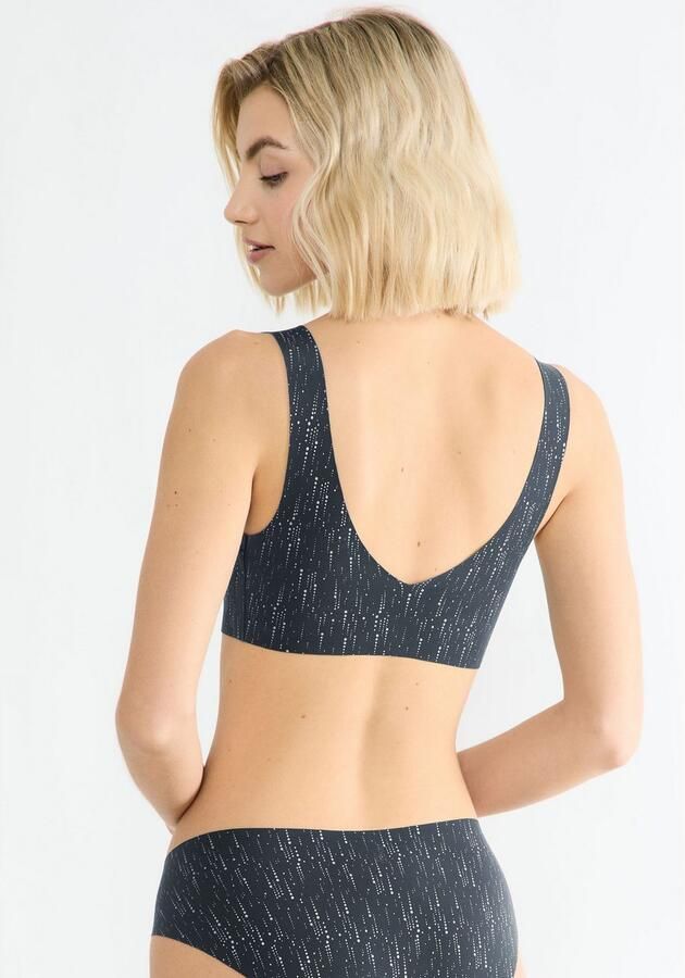Sloggi Bralette ZERO Feel 2.0 naadloos onzichtbaar v-hals uitneembare pads - Foto 4