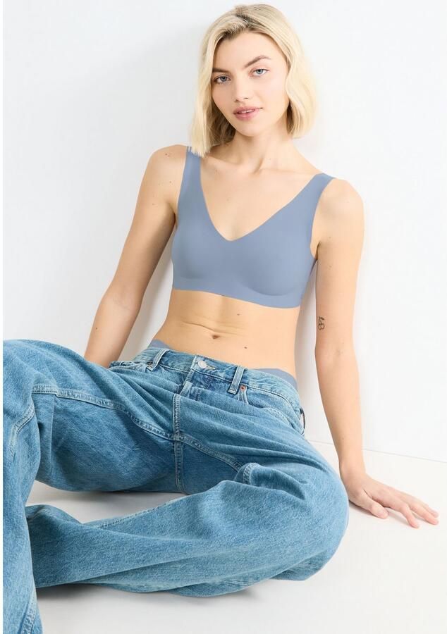 Sloggi Bralette ZERO Feel 2.0 naadloos uitneembare pads microvezel dubbellaags - Foto 4