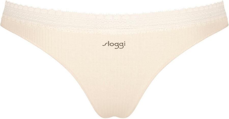 Sloggi Brazilian slip GO Ribbed Fijne rib stretchkant comfortabel zacht elastisch (2 stuks Set van 2) - Foto 6
