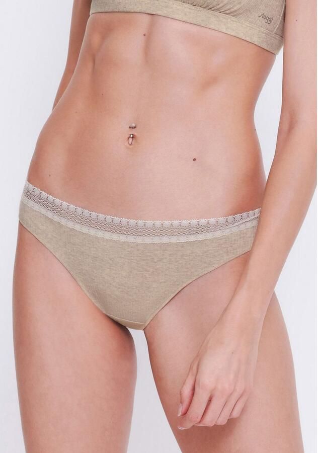 Sloggi Brazilian slip GO Ribbed Fijne rib stretchkant comfortabel zacht elastisch (2 stuks Set van 2) - Foto 3