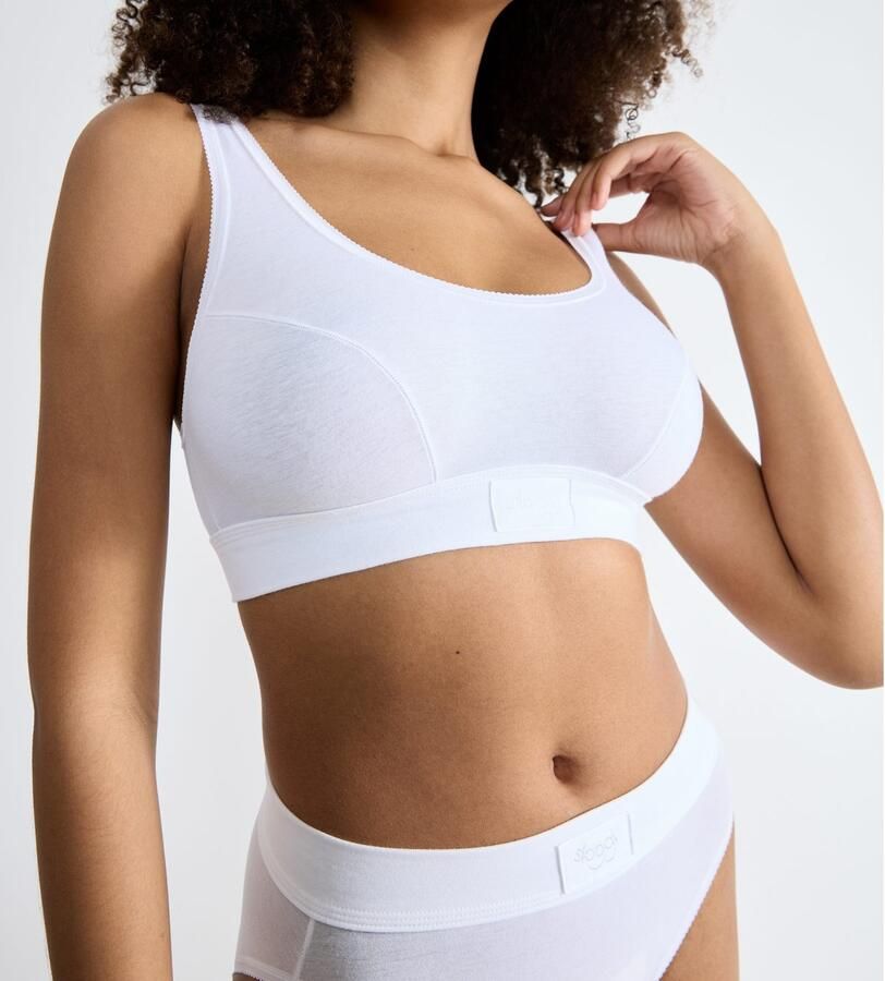 Sloggi Bustier Double Comfort T met versterkte borst zacht ademend - Foto 2