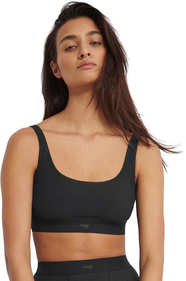 Sloggi Bustier EVER Ease temperatuurregulerend katoen u-hals ademend