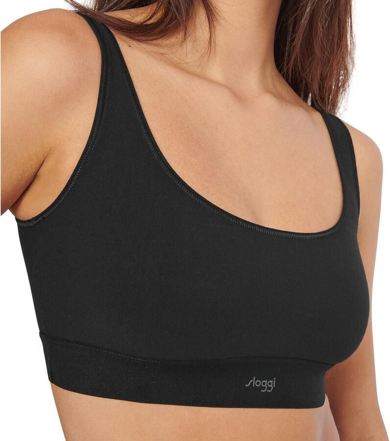 Sloggi Bustier EVER Ease temperatuurregulerend katoen u-hals ademend - Foto 5