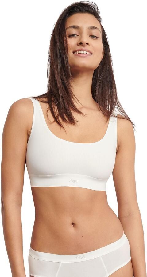 Sloggi Bustier EVER Ease temperatuurregulerend katoen u-hals ademend - Foto 6