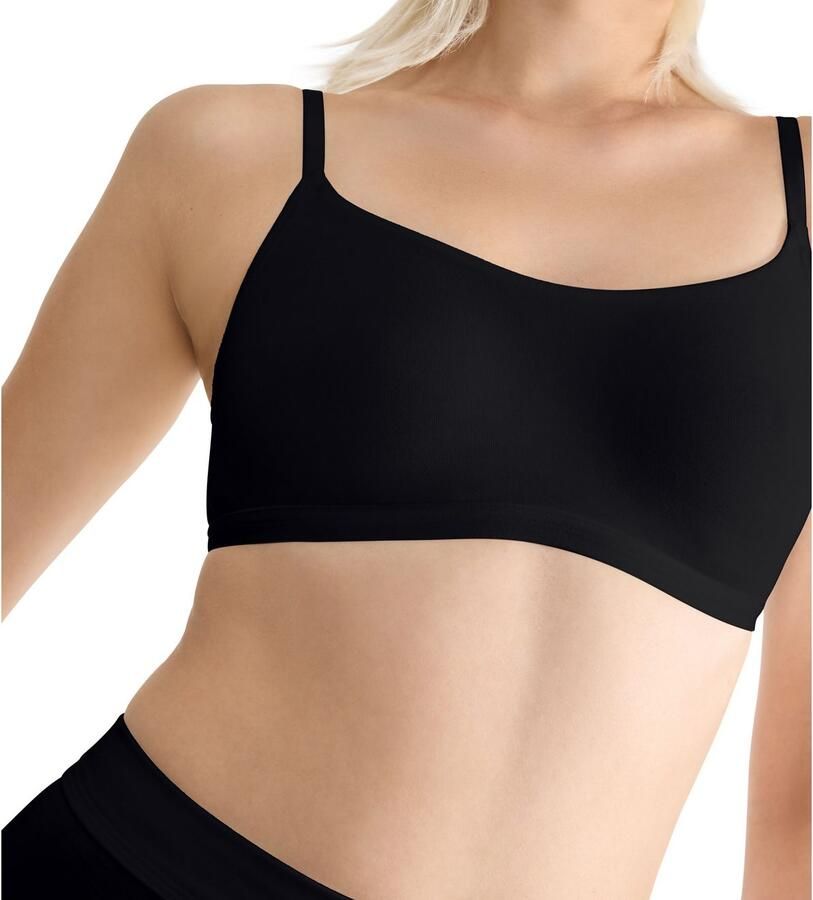 Sloggi Bustier GO Daily Cotton Glans-effect details gladde platte elastische onderborstband - Foto 2