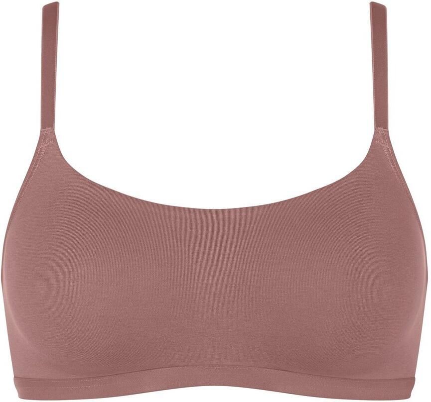 Sloggi Bustier GO Daily Cotton Glans-effect details gladde platte elastische onderborstband - Foto 5