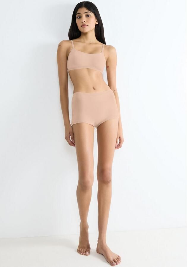 Sloggi Bustier GO Daily Cotton Glans-effect details gladde platte elastische onderborstband - Foto 3