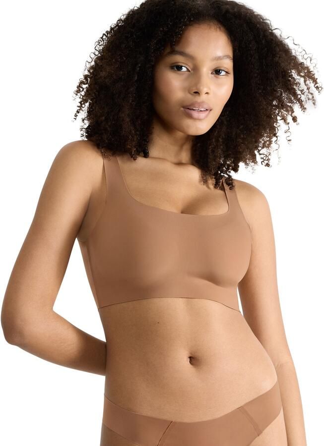 Sloggi Bustier ZERO Feel 2.0 naadloos en onzichtbaar uitneembare pads rekbaar microvezel - Foto 6