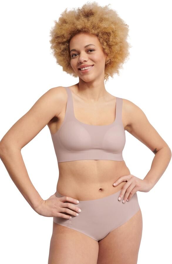 Sloggi Bustier ZERO Feel 2.0 naadloos en onzichtbaar uitneembare pads rekbaar microvezel - Foto 5