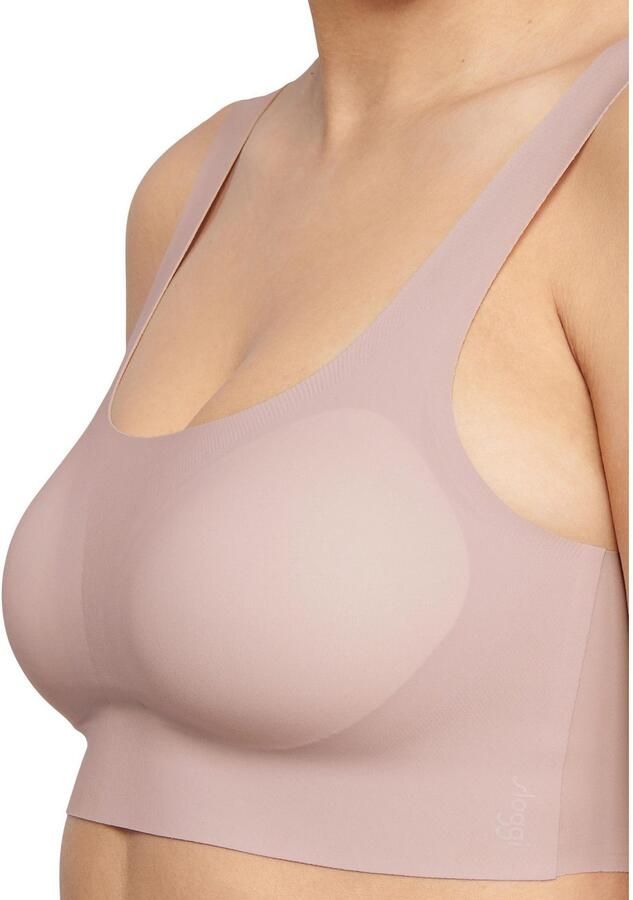 Sloggi Bustier ZERO Feel 2.0 naadloos en onzichtbaar uitneembare pads rekbaar microvezel - Foto 3