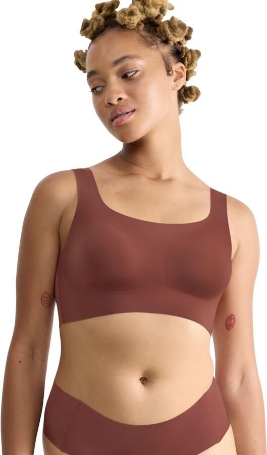 Sloggi Bustier ZERO Feel 2.0 naadloos en onzichtbaar uitneembare pads rekbaar microvezel - Foto 6