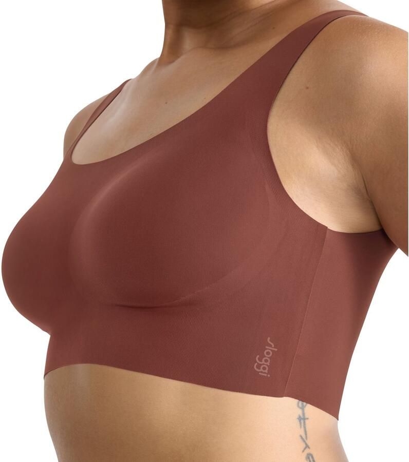 Sloggi Bustier ZERO Feel 2.0 naadloos en onzichtbaar uitneembare pads rekbaar microvezel - Foto 3