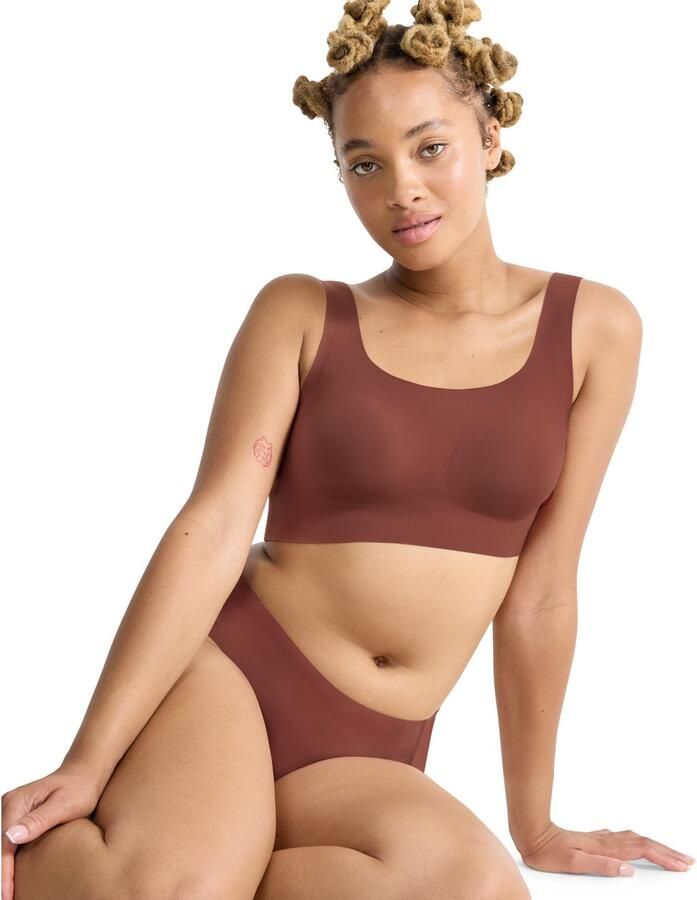 Sloggi Bustier ZERO Feel 2.0 naadloos en onzichtbaar uitneembare pads rekbaar microvezel - Foto 4