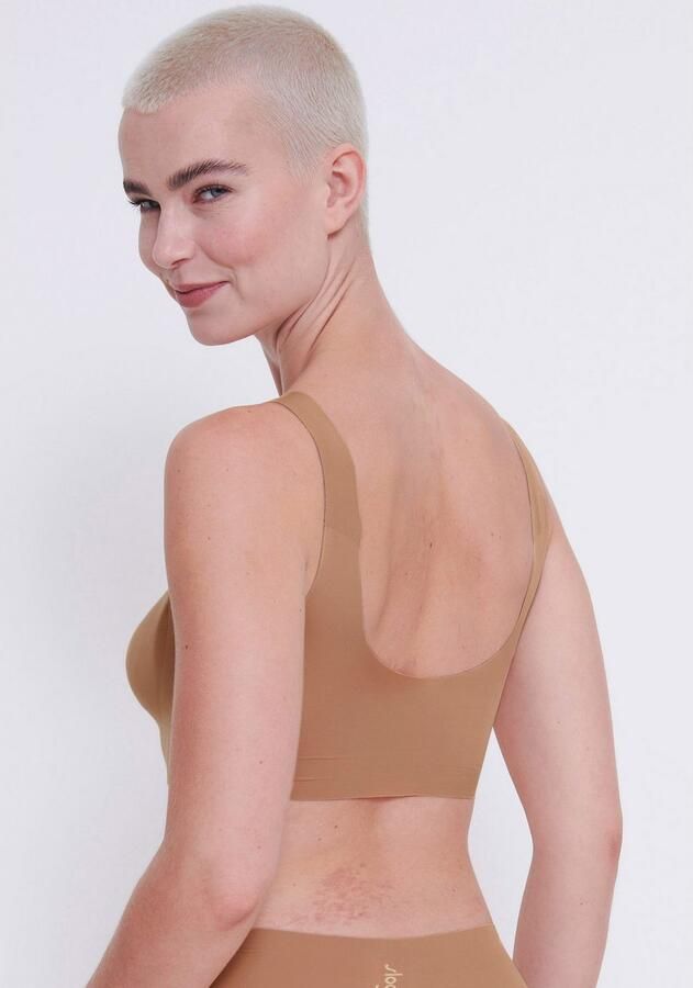 Sloggi Bustier ZERO Feel 2.0 naadloos uitneembare pads microvezel rekbaar (Set van 2) - Foto 4