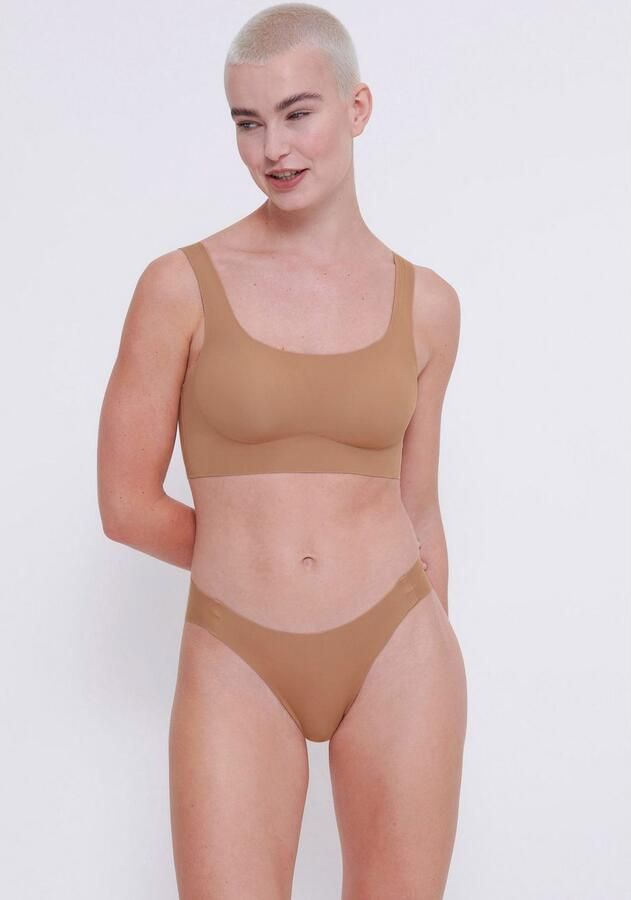 Sloggi Bustier ZERO Feel 2.0 naadloos uitneembare pads microvezel rekbaar (Set van 2) - Foto 5