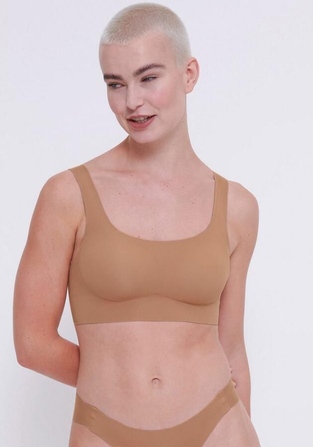Sloggi Bustier ZERO Feel 2.0 naadloos uitneembare pads microvezel rekbaar (Set van 2) - Foto 6