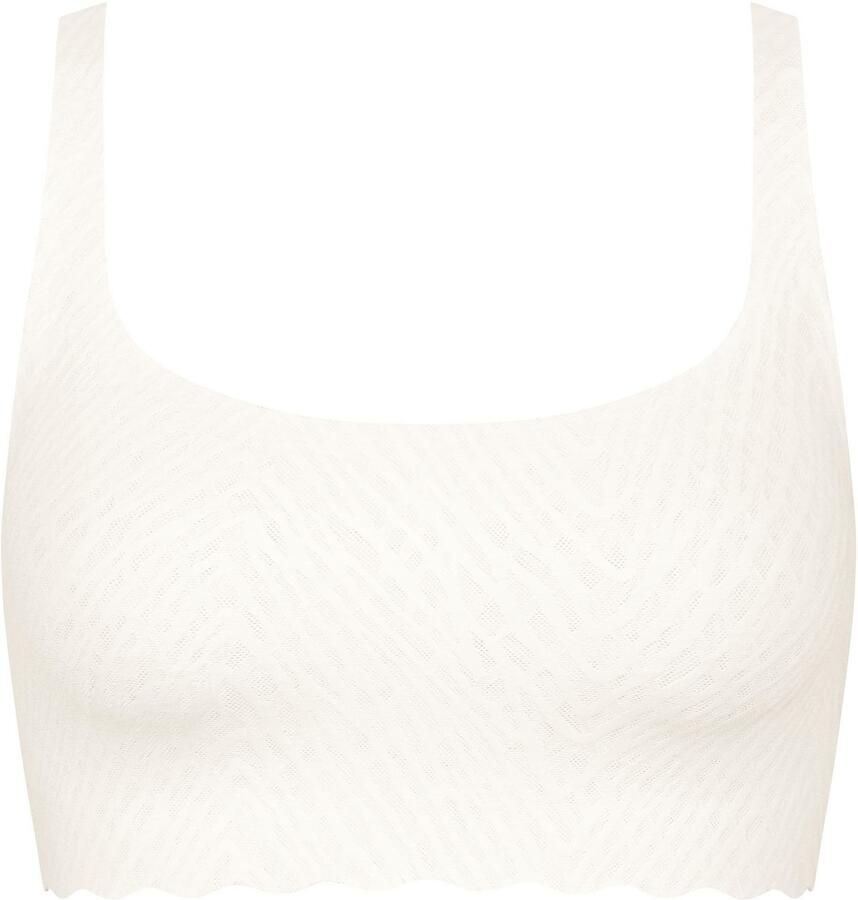 Sloggi Bustier ZERO Feel Bliss Stretchkant uitneembare pads comfortabel - Foto 6