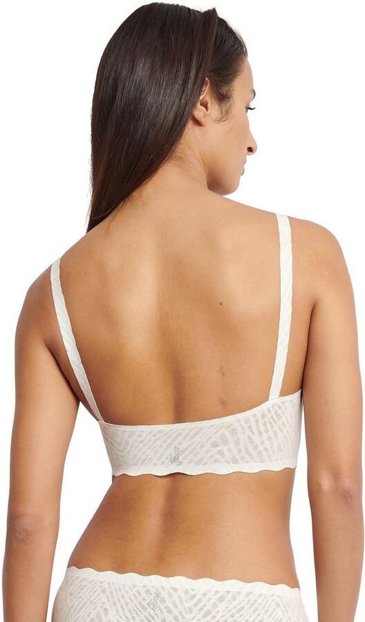 Sloggi Bustier ZERO Feel Bliss Stretchkant uitneembare pads comfortabel - Foto 3