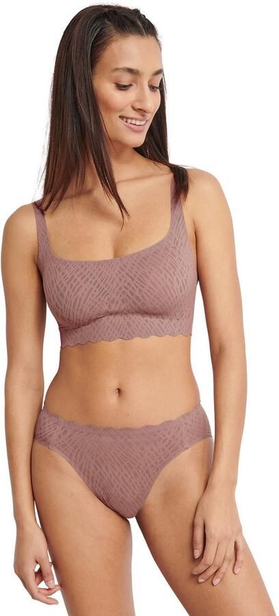 Sloggi Bustier ZERO Feel Bliss Stretchkant uitneembare pads comfortabel - Foto 5