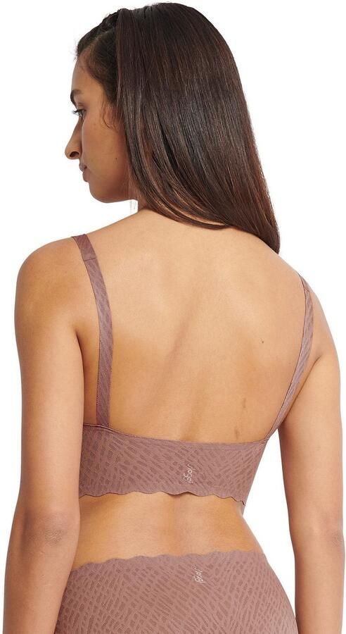 Sloggi Bustier ZERO Feel Bliss Stretchkant uitneembare pads comfortabel - Foto 3