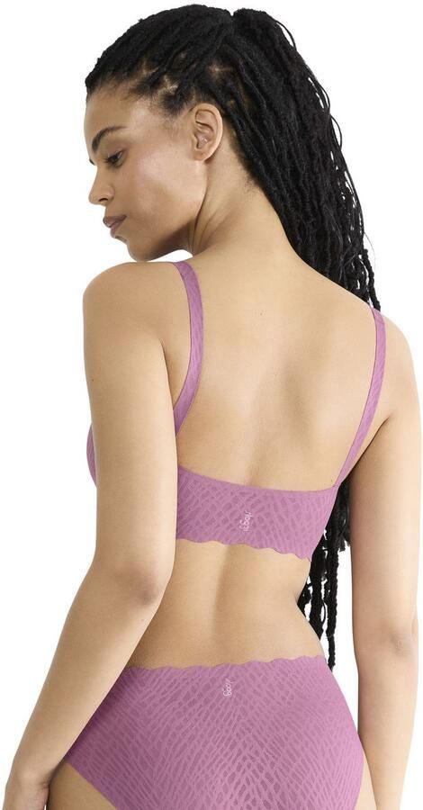 Sloggi Bustier ZERO Feel Bliss Stretchkant uitneembare pads comfortabel - Foto 5