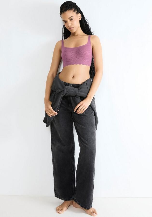 Sloggi Bustier ZERO Feel Bliss Stretchkant uitneembare pads comfortabel - Foto 4