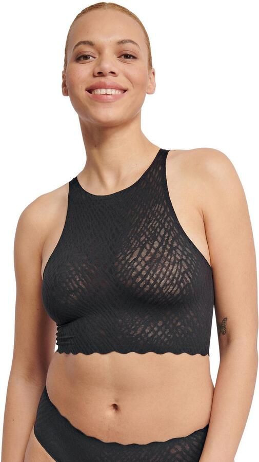 Sloggi Crop-top ZERO Feel Bliss naadloos met kantlook (1-delig) - Foto 5