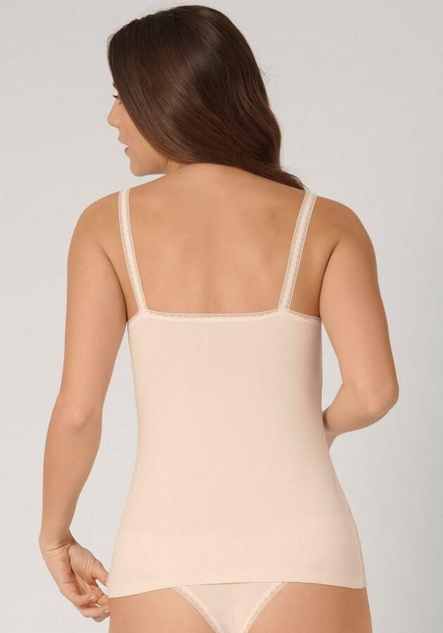 Sloggi Hemd Go fijn kant katoenmix v-hals zacht (Set van 2) - Foto 5