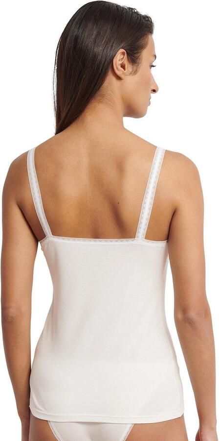 Sloggi Hemd Go fijn kant katoenmix v-hals zacht (Set van 2) - Foto 3