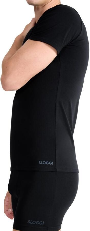 Sloggi Hemd Men GO ABC 2.0 Ronde hals Slim Fit zacht elastisch katoenmix (Set van 2) - Foto 7