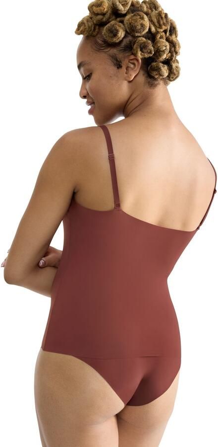 Sloggi Hemd ZERO Feel 2.0 smalle bandjes v-hals zacht zonder beugel - Foto 4