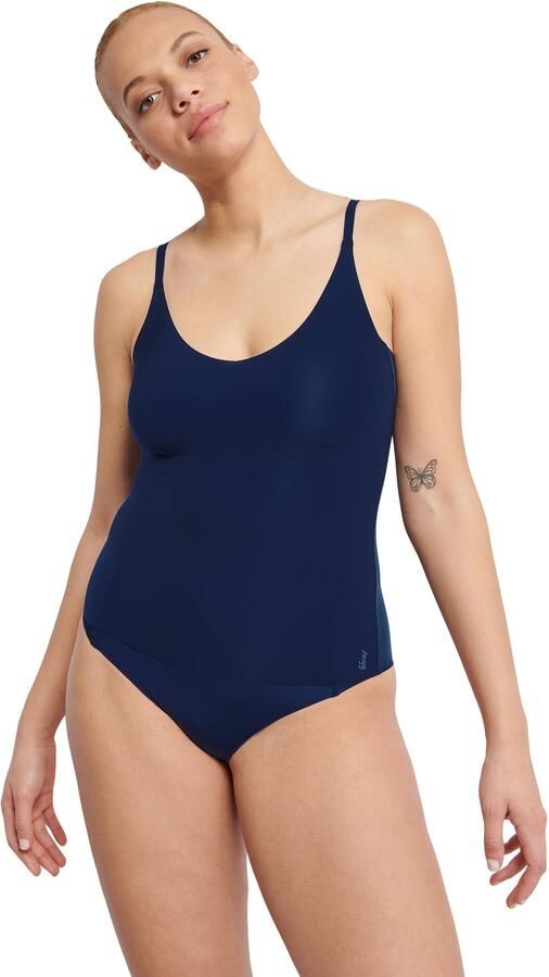 Sloggi Hemd ZERO Feel 2.0 smalle bandjes v-hals zacht zonder beugel - Foto 5