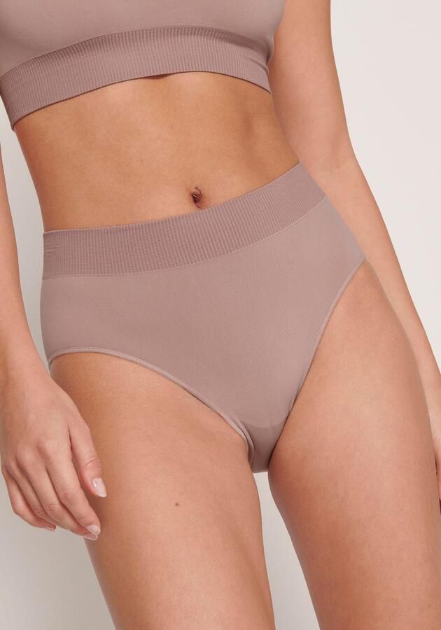 Sloggi High-waist-slip Ever Infused Aloe verzorgend licht zacht naadloos geribbelde elastische band (1 stuk) - Foto 5