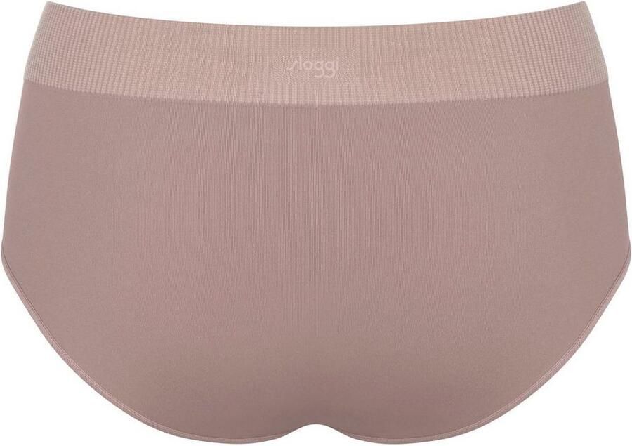 Sloggi High-waist-slip Ever Infused Aloe verzorgend licht zacht naadloos geribbelde elastische band (1 stuk) - Foto 2