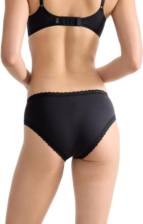 Sloggi Hipster 24 7 Cotton Lace Taille- en beenafwerking van delicaat kant elastisch vrouwelijk (Set van 3) - Foto 3