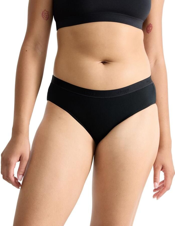 Sloggi Hipster GO Casual zacht ademend katoenmix elastische logo-band (2 stuks Set van 2) - Foto 5