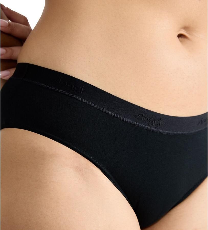 Sloggi Hipster GO Casual zacht ademend katoenmix elastische logo-band (2 stuks Set van 2) - Foto 4