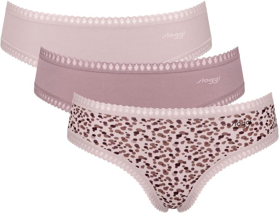 Sloggi Hipster GO Crush Kant elastisch zacht multipack katoenmix (3 stuks) - Foto 6