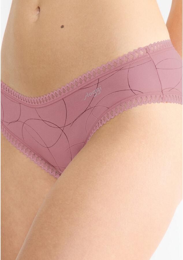 Sloggi Hipster GO Crush Kant elastisch zacht multipack katoenmix (3 stuks)