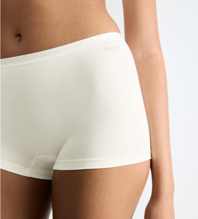 Sloggi Hipster GO Daily Cotton Glans-effect details elastisch comfortabel katoenmix (3 stuks)