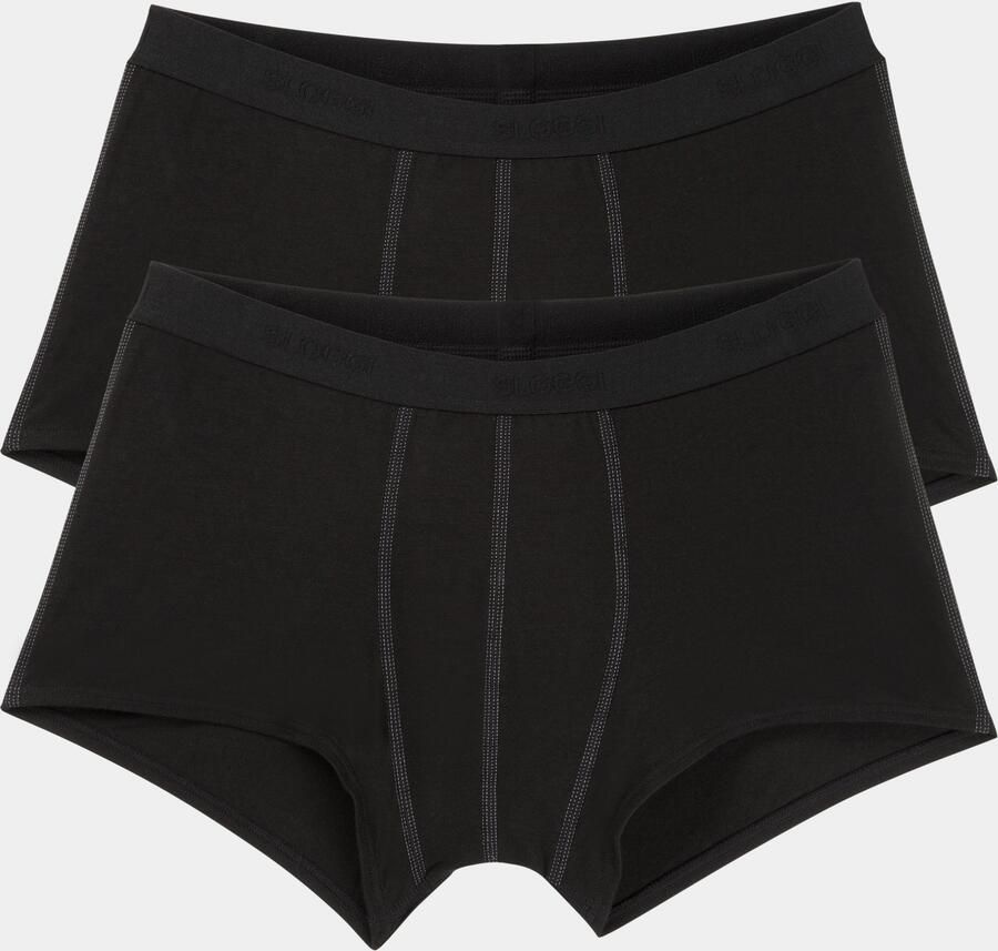 Sloggi Hipster Men 24 7 zacht ademend katoenmix softband ondoorzichtig elastisch (Set van 2) - Foto 6