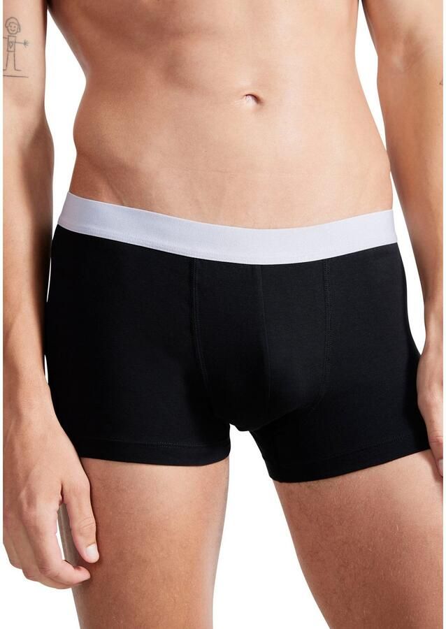 Sloggi Hipster Men GO ABC 2.0 zacht katoenmix elastische logoband basic zonder ingreep (Set van 6)