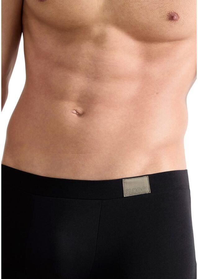 Sloggi Hipster Men GO Natural Casual comfortabele basics katoenmix zachte band elastisch zacht (Set van 2)