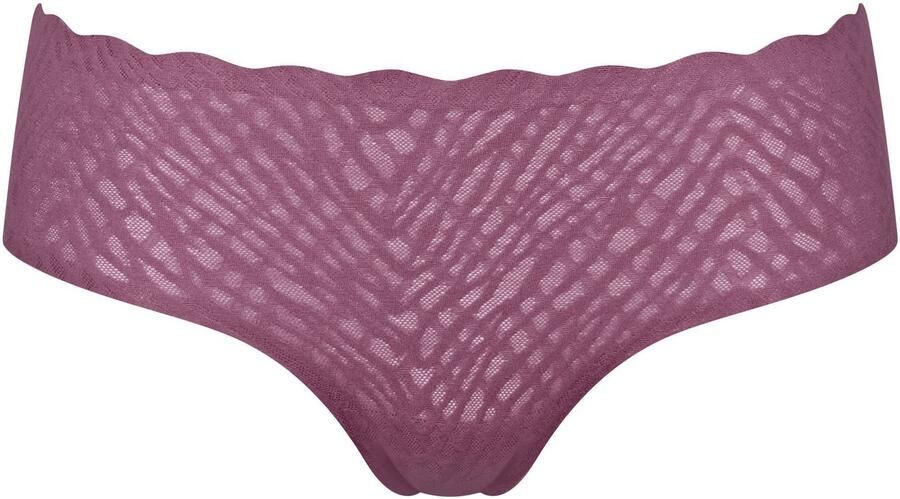 Sloggi Hipster ZERO Feel Bliss golvende free-cut-randen lage taille elastisch kant met grafisch dessin - Foto 4