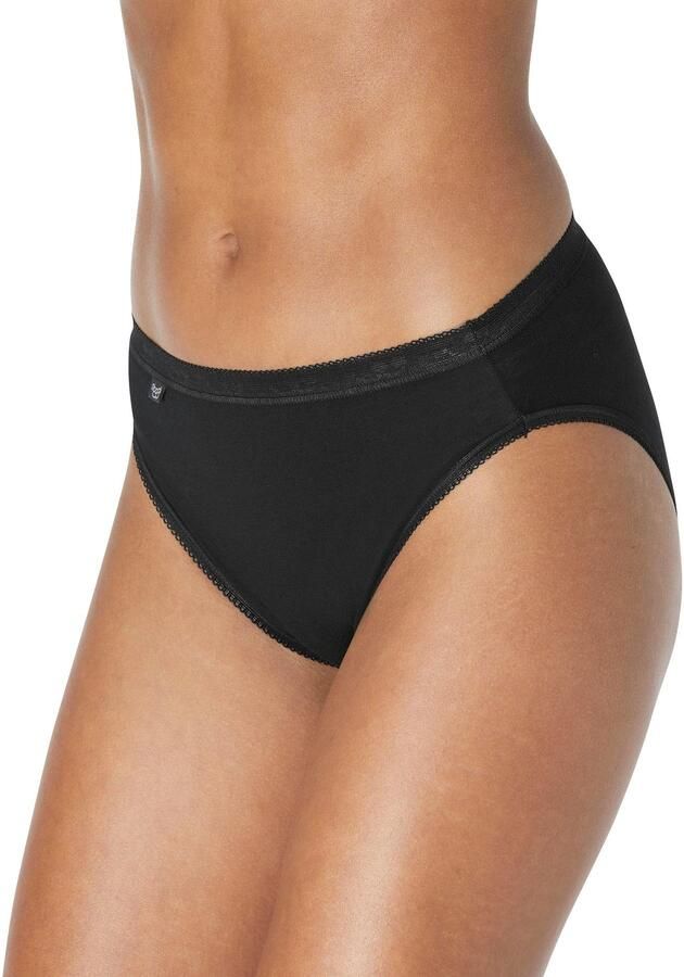 Sloggi Tai slip Basic + elastische band zachte naden katoenmix ademend (3 stuks) - Foto 4