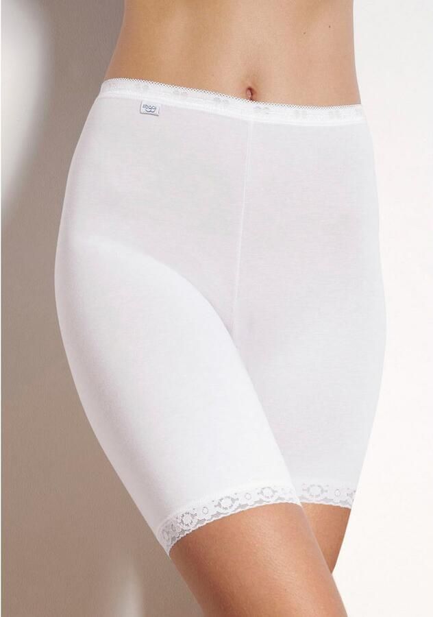 Sloggi Lange onderbroek Basic + Kantenversiering zachte naden katoenmix (2 stuks Set van 2) - Foto 2