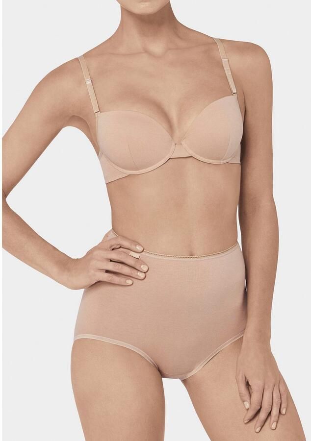 Sloggi Maxislip 24 7 Cotton hoger gesneden pasvorm elastisch kant ondoorzichtig zacht (Set van 3) - Foto 5