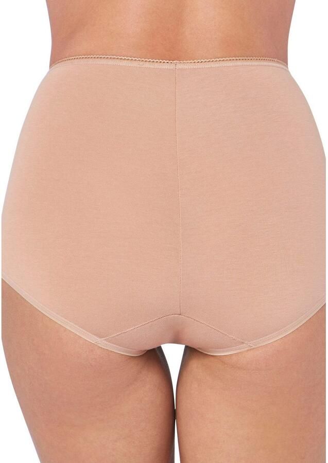 Sloggi Maxislip 24 7 Cotton hoger gesneden pasvorm elastisch kant ondoorzichtig zacht (Set van 3) - Foto 3