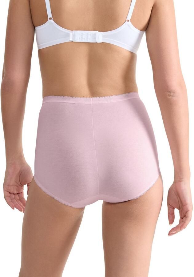 Sloggi Maxislip Basic + Katoenmix zachte naden hoge taille elastisch (Set van 4) - Foto 5